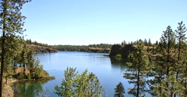 Photo of Badger Lake.