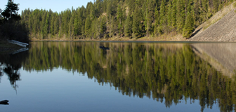 A photo of Long Lake, Ferry County.